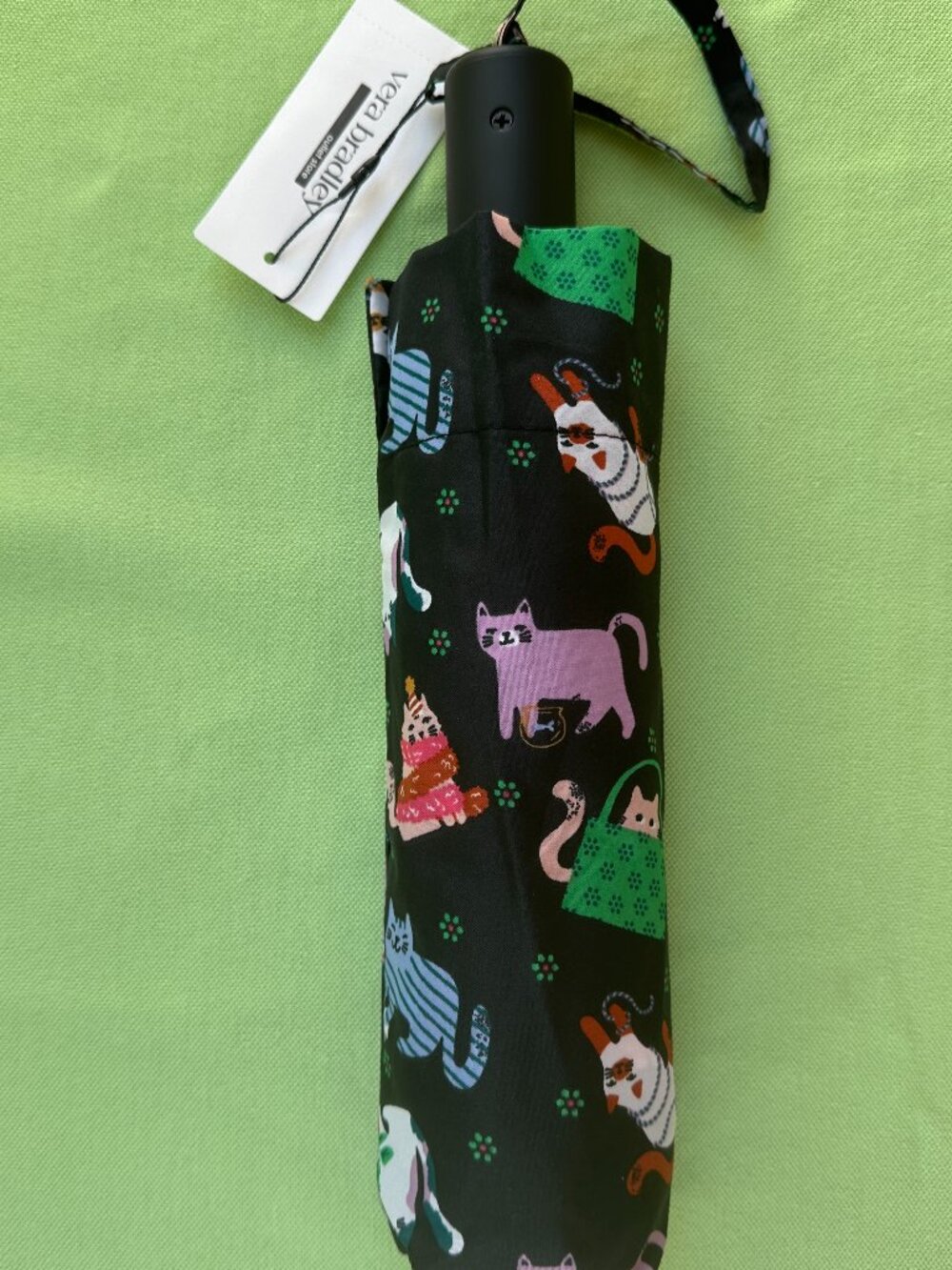 VERA BRADLEY HERDING CATS UMBRELLA:NWT CATS